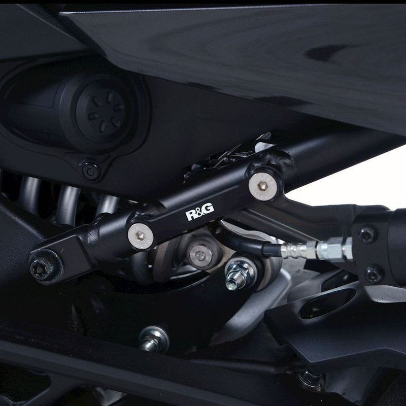 Load image into Gallery viewer, R&G Racing Black Footrest Delete Blanking Plates LHS BLP0089BK