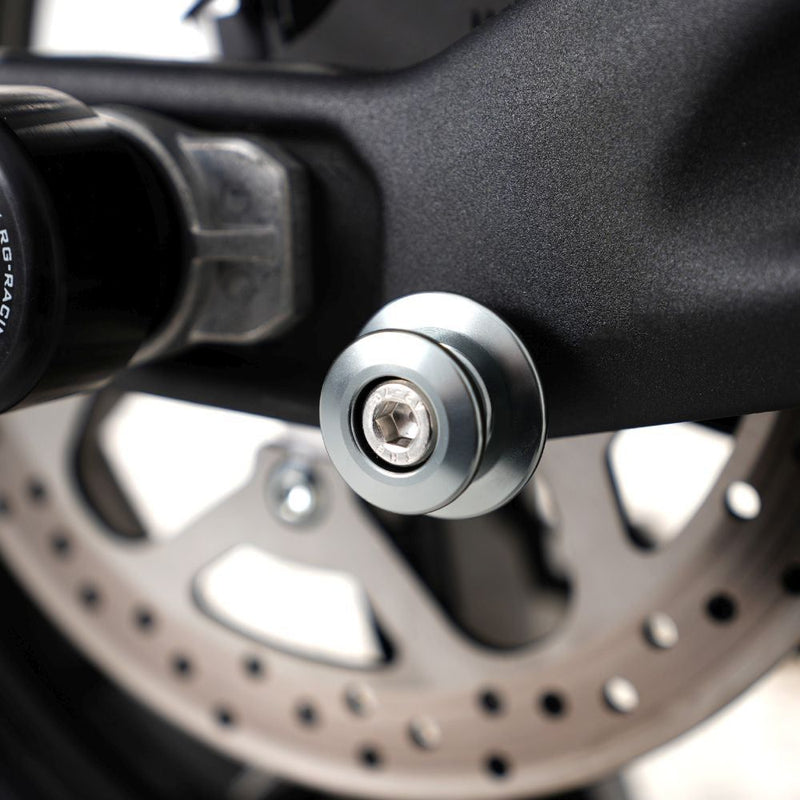 Load image into Gallery viewer, R&G Racing Titanium Elevation Paddock Stand Bobbin - M8 For 2018-2020 Suzuki GSX250R