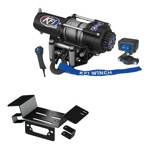 Load image into Gallery viewer, 3000 lb KFI Winch Mount Combo Kit 2014-2015 HONDA PIONEER 700 and 700-4 NEW
