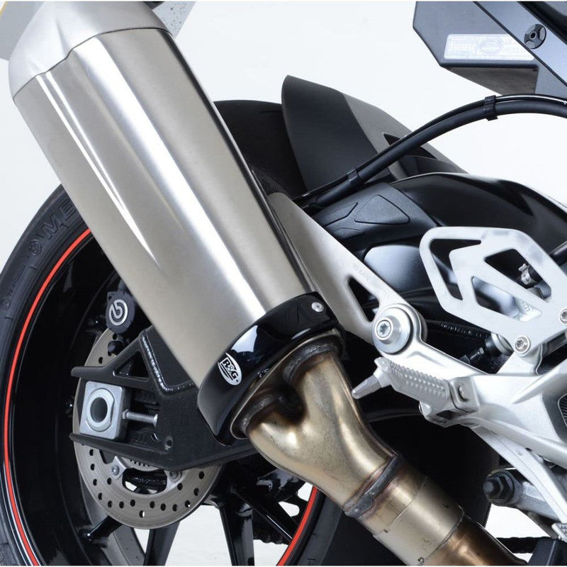 Load image into Gallery viewer, R&G Racing Black Exhaust Protector For 2015-2018 BMW S1000RR EP0026BK