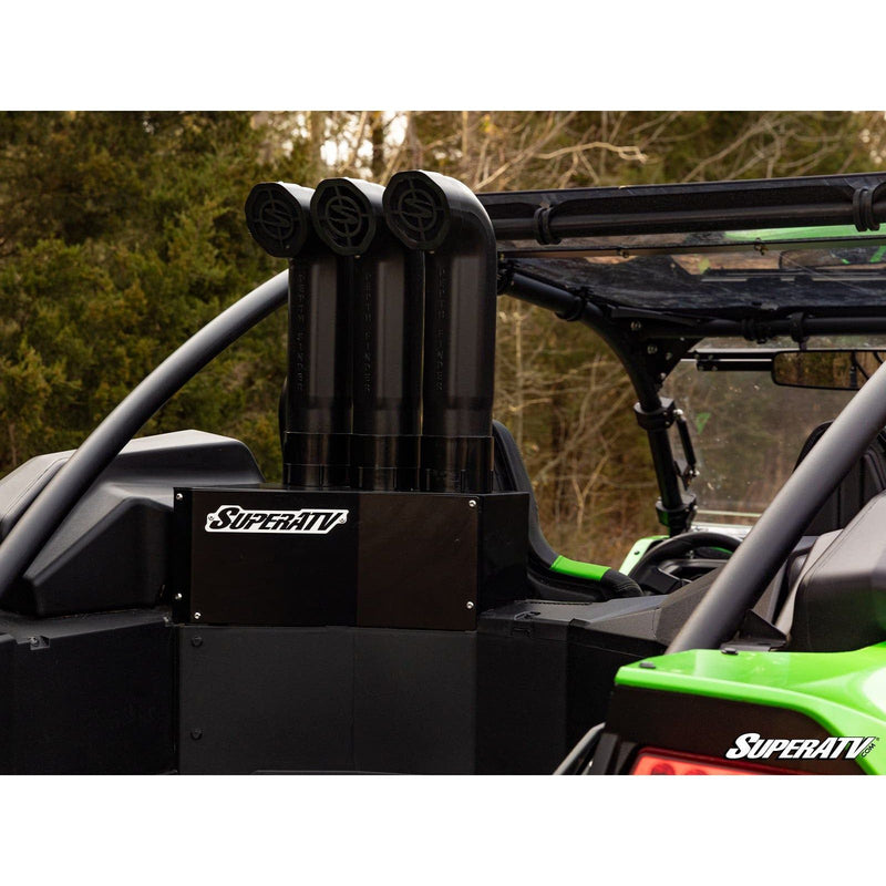 Load image into Gallery viewer, SuperATV Kawasaki Teryx KRX 1000 Depth Finderâ„¢ Snorkel Kit SKL-K-KRX-02