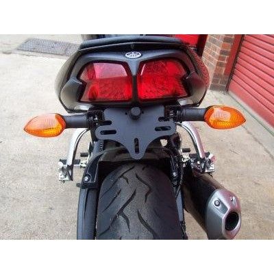 Load image into Gallery viewer, R&G Racing Black Tail Tidy License Plate Holder For 2001-2015 Yamaha FZ1 N