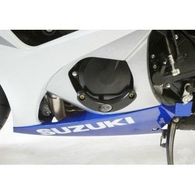 Load image into Gallery viewer, R&G Racing Black Engine Case Sliders LHS For 2005-2008 Suzuki GSXR1000 ECS0039BK