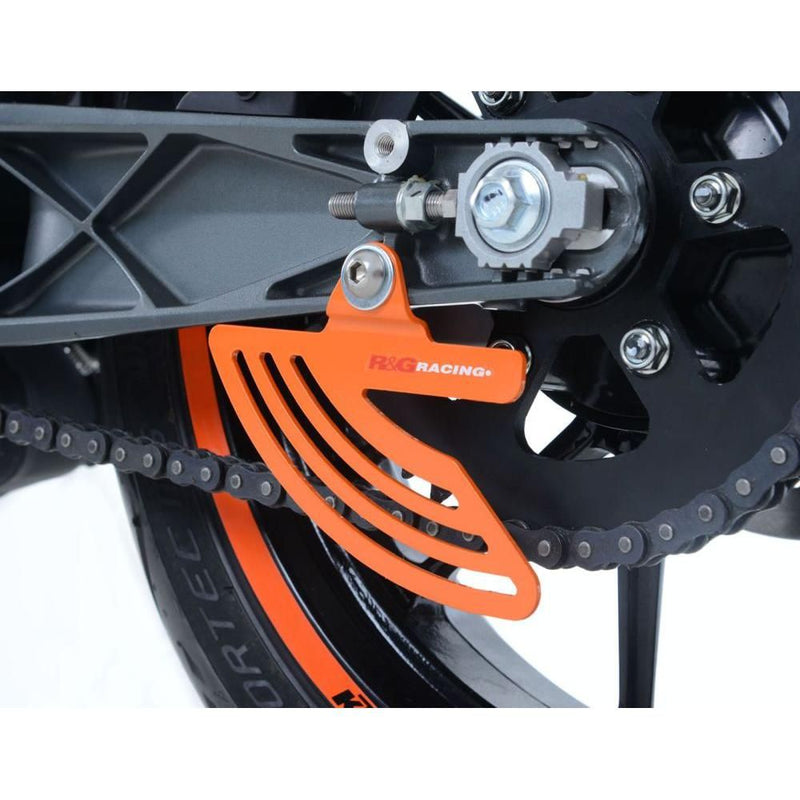 Load image into Gallery viewer, R&G Racing Orange Toe Chain Guards TG0011OR