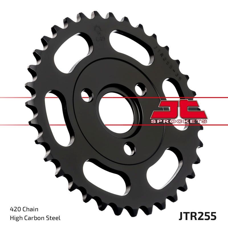 Load image into Gallery viewer, JT Sprockets Rear Steel Sprocket 37 Tooth 37T 420 Chain JTR255.37