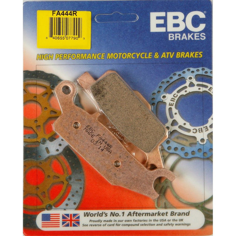 Load image into Gallery viewer, EBC 1 Pair Sintered R Series Heavy-Duty Brake Pads MPN FA444R