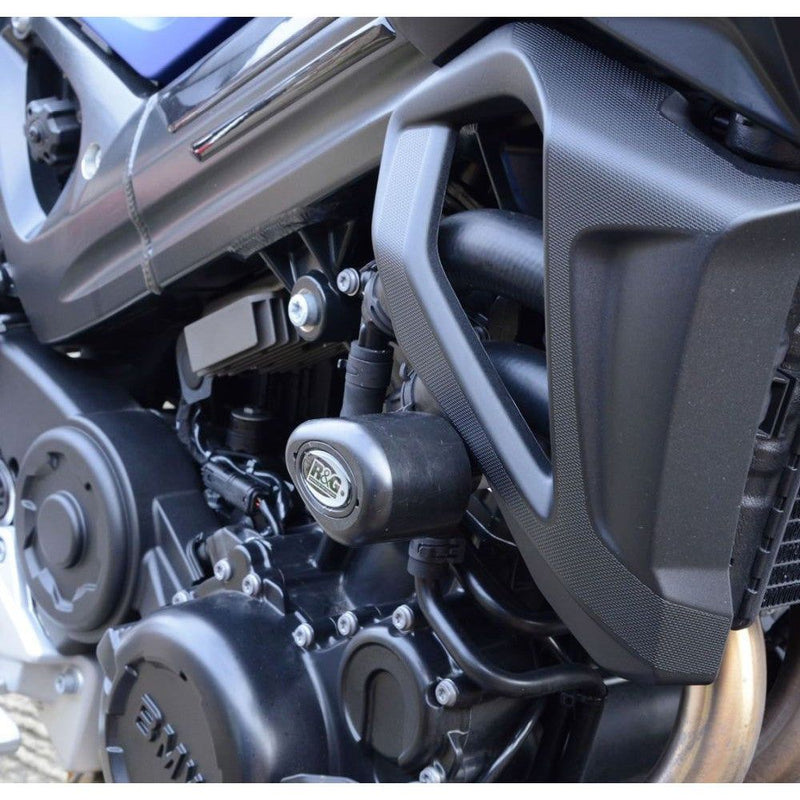 Load image into Gallery viewer, R&G Racing Black Aero Style Crash Protection Bobbins For 2015-2018 BMW F800R