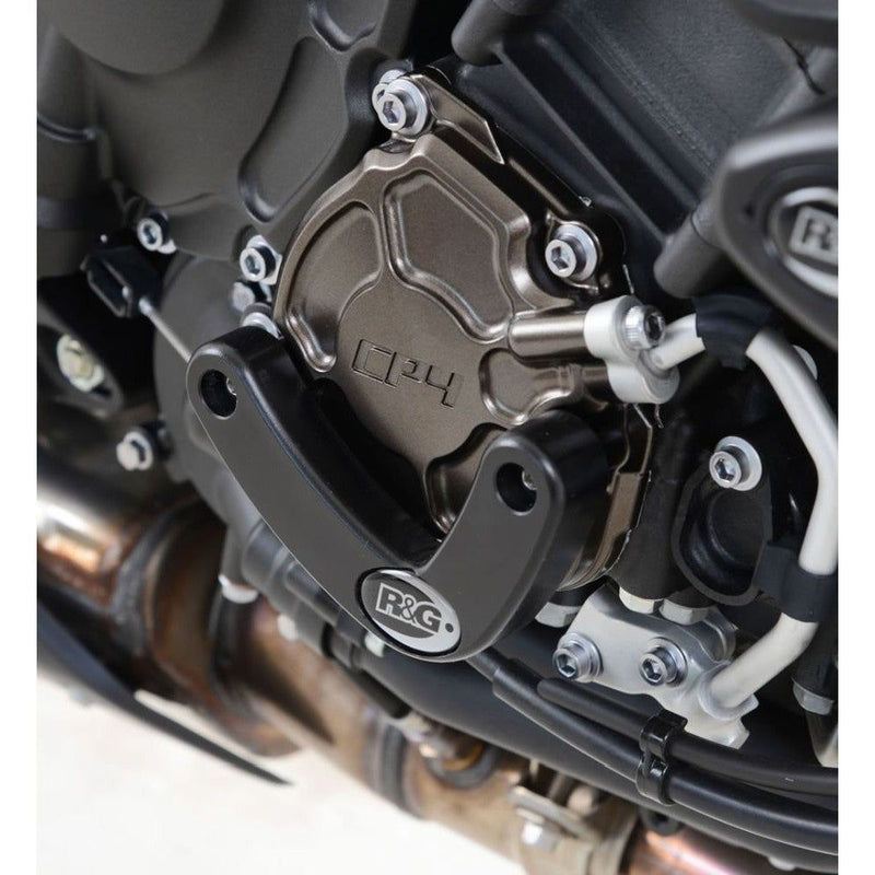 Load image into Gallery viewer, R&G Racing Black Engine Case Sliders RHS For 2018-2024 Yamaha MT-10