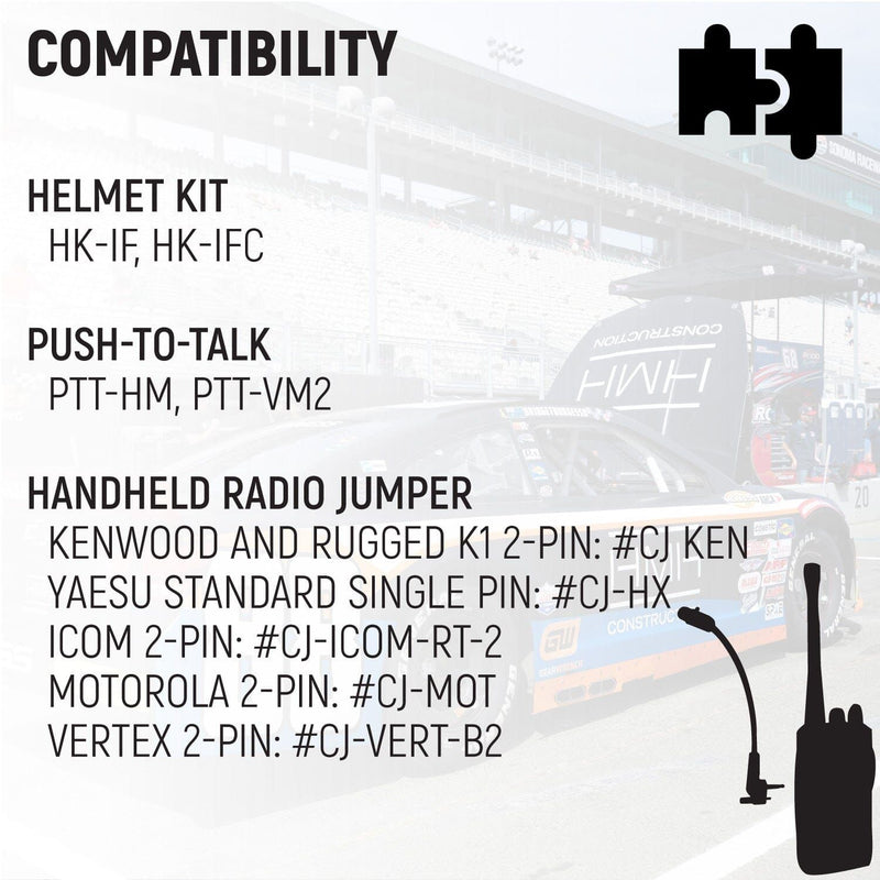 Load image into Gallery viewer, Rugged Radios IMSA 4-Conductor 4C Circle Track Road Race Car Harness CH-I-2