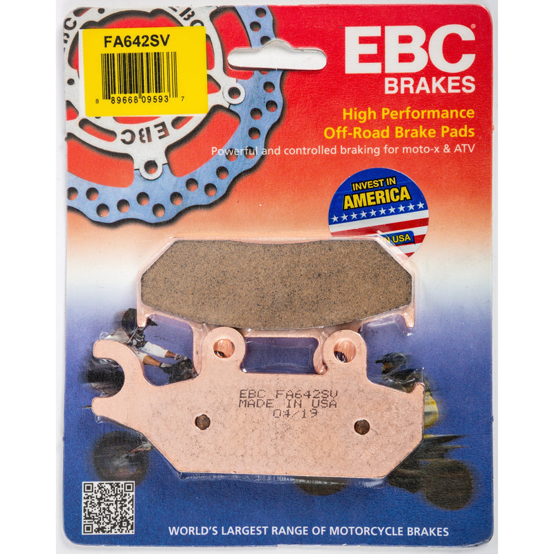 Load image into Gallery viewer, EBC 1 Pair SV Series Severe Duty Brake Pads MPN FA642SV