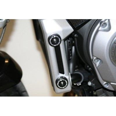 Load image into Gallery viewer, R&G Racing Black Radiator Sliders For 2008-2013 Aprilia Mana 850 RS0002BK