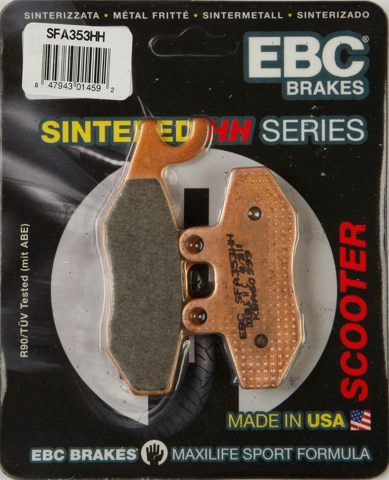 Load image into Gallery viewer, EBC 1 Pair SFA HH Series Scooter Sintered Brake Pads MPN SFA353HH