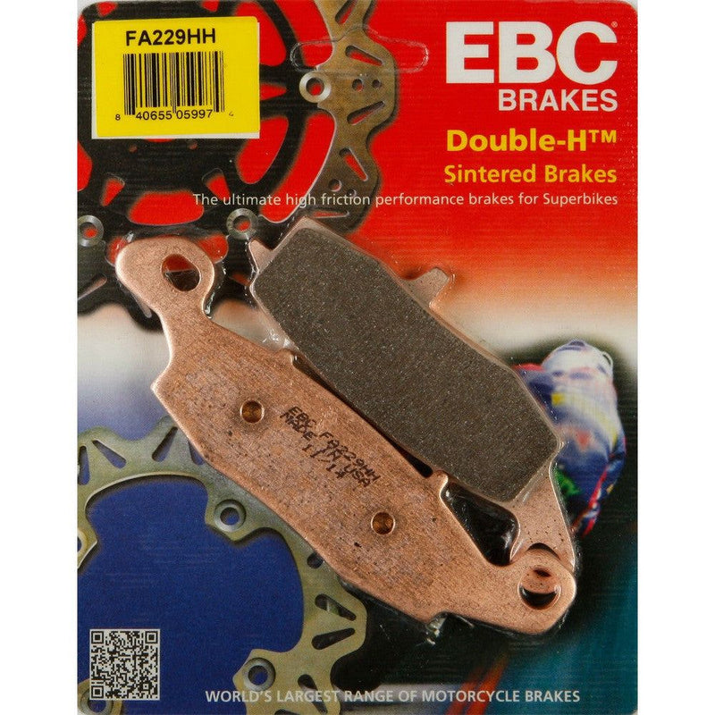 Load image into Gallery viewer, EBC 1 Pair HH Sintered Superbike Brake Pads MPN FA229HH
