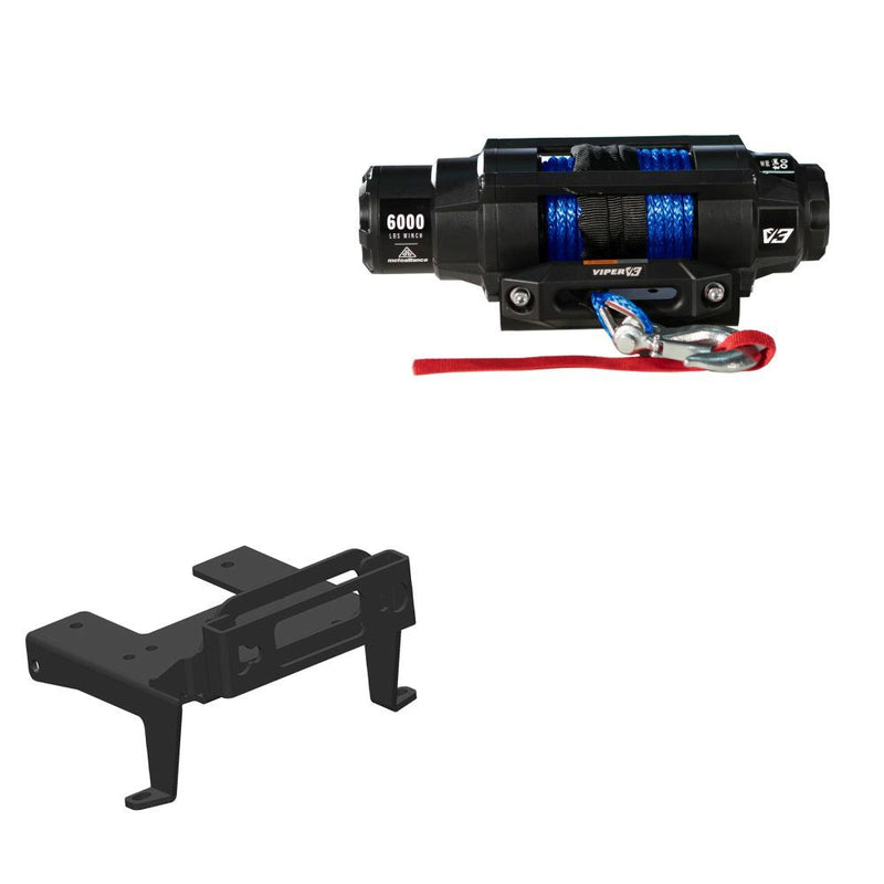Load image into Gallery viewer, Viper 6000lbs V3 Winch Blue Rope With Mount For Can-Am Commander 1000 2010-2021