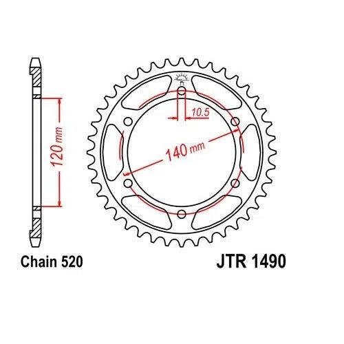 Load image into Gallery viewer, Steel Rear Sprocket 42T fits Street SUZUKI Hayabusa GSX-R1300 1999-2007