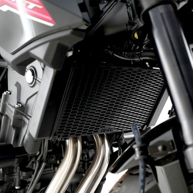 Load image into Gallery viewer, R&G Racing Matt Black PRO Radiator Guard For 2024-2025 Honda CB500 Hornet