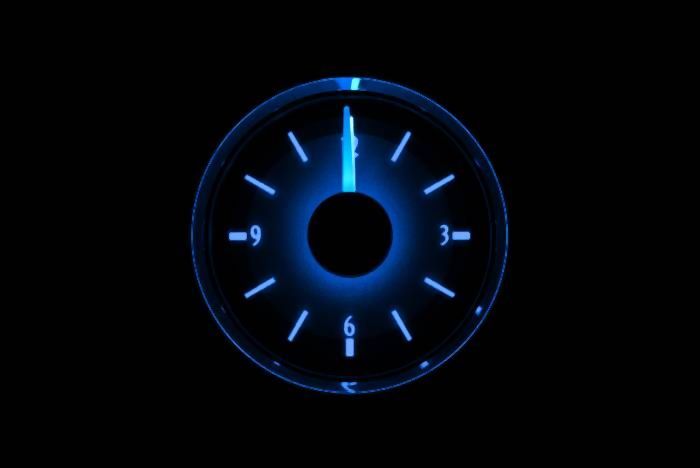 Load image into Gallery viewer, Dakota Digital Universal Analog Clock For VHX Gauge Kit VLC-16-2