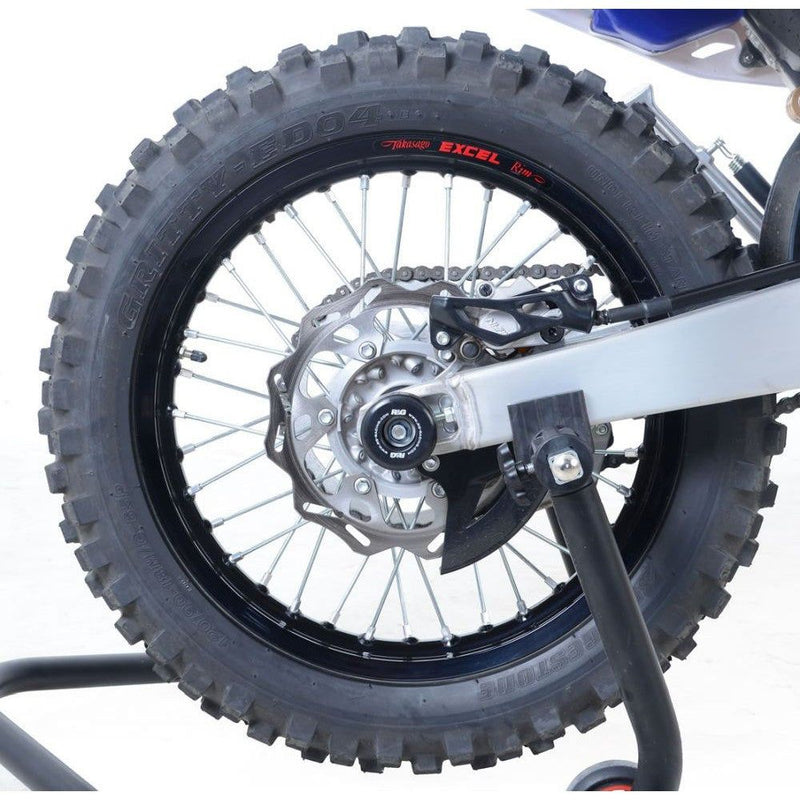 Load image into Gallery viewer, R&G Racing Black Swingarm Protectors For 2003-2024 Yamaha WR450F SP0074BK