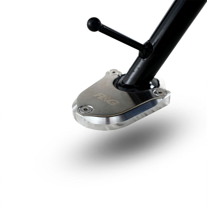 Load image into Gallery viewer, R&G Racing Silver Kickstand Shoe For 2024-2024 Triumph Scrambler 400X