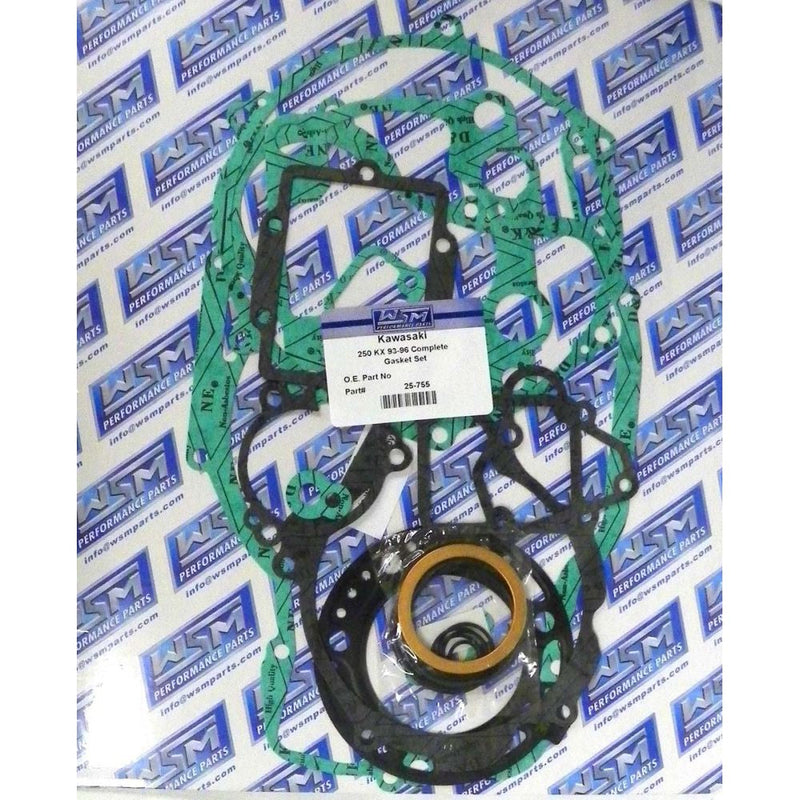 Load image into Gallery viewer, WSM Complete Gasket Kit For Kawasaki 250 KX 93-96 25-755