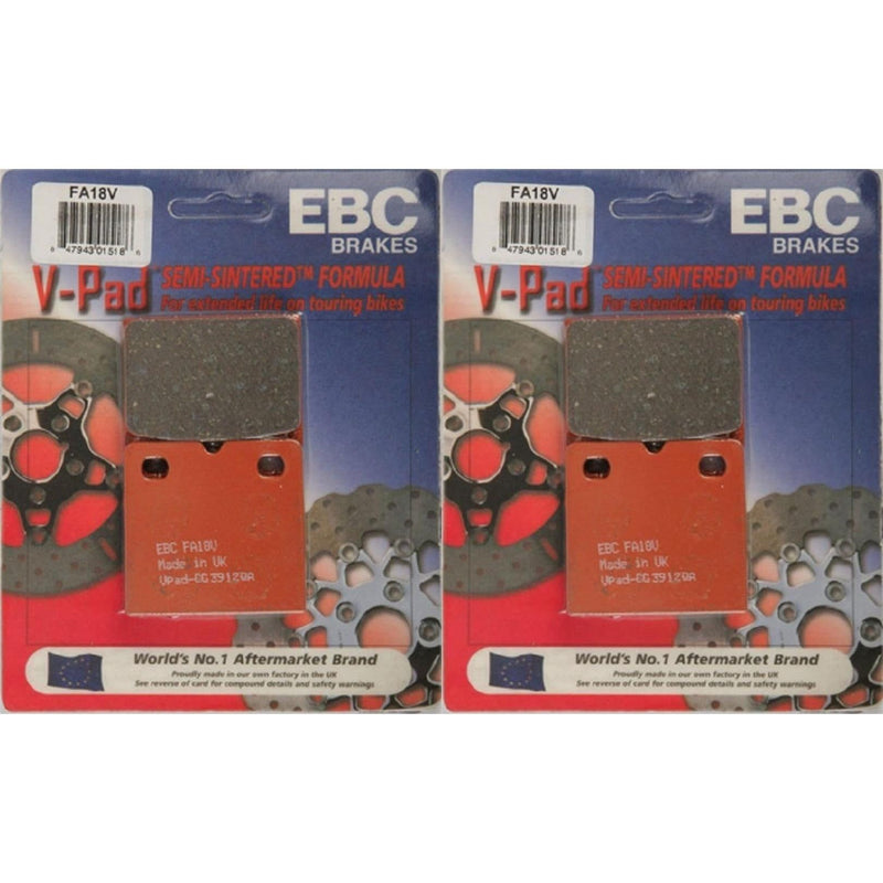 Load image into Gallery viewer, EBC Brake Pad Front Kit FA18V for BMW R100RT 1980-1984