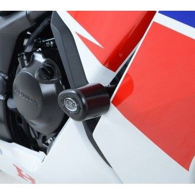 Load image into Gallery viewer, R&G Racing Black Aero Style Crash Protectors For 2015-2020 Honda CBR300R