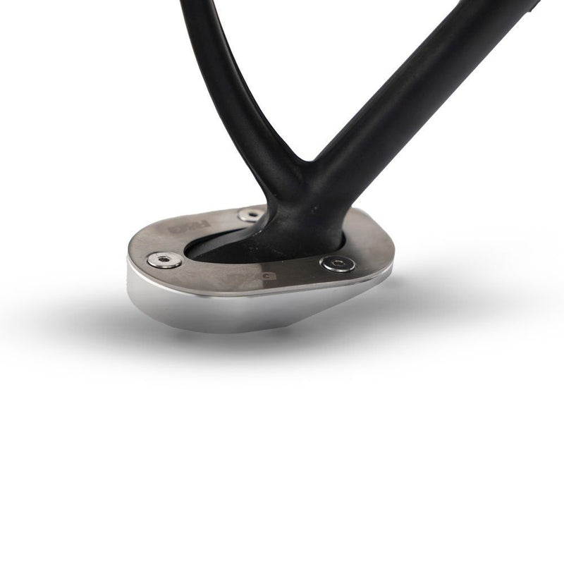 Load image into Gallery viewer, R&G Racing Silver Kickstand Shoe For 2022-2023 Triumph Speed Twin 900