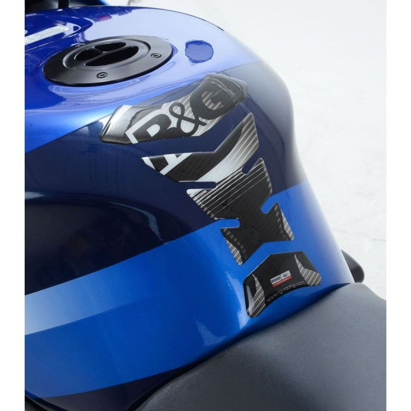Load image into Gallery viewer, R&G Racing White BSB Series Tank Pad Protector For 2013-2018 Aprilia Caponord 1200
