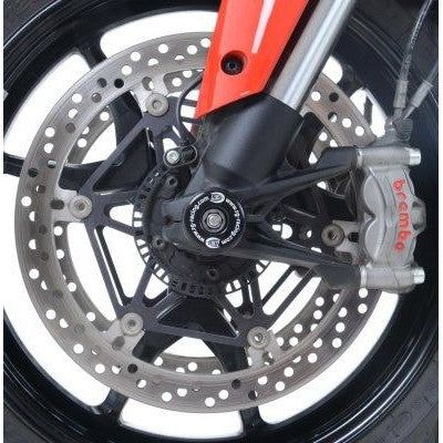 Load image into Gallery viewer, R&G Racing Black Fork Protectors For 2022-2024 Ducati DesertX