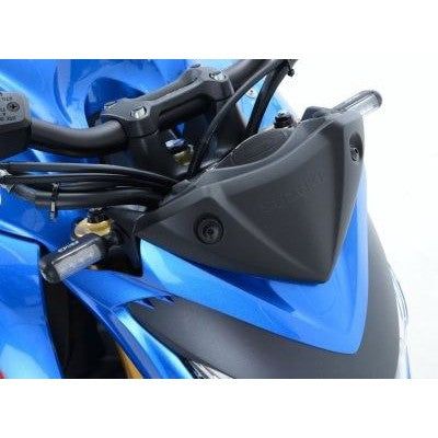 R&G Racing Black Front Indicator Adapter Kit For 2016-2017 Suzuki GSXS1000