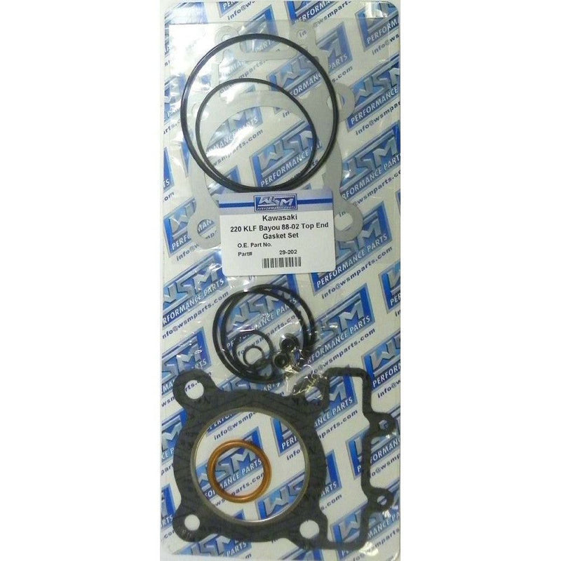 Load image into Gallery viewer, WSM Top End Gasket Kit For Kawasaki 220 Bayou 88-02 29-202