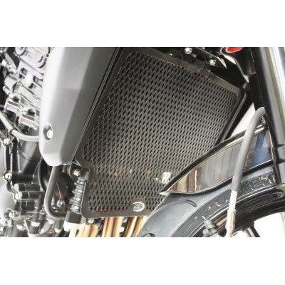 Load image into Gallery viewer, R&G Racing Black Aluminum Radiator Guard For 2006-2009 Triumph Speed Triple