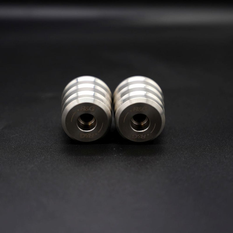 Load image into Gallery viewer, R&G Racing Stainless Steel Bar Ends BE0186SS