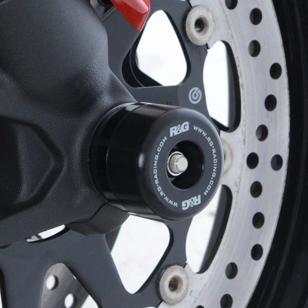 Load image into Gallery viewer, R&G Racing Black Fork Protectors For 2019-2024 Ducati Hypermotard 950