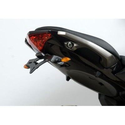 Load image into Gallery viewer, R&G Racing Black Tail Tidy License Plate Holder For 2012-2016 Kawasaki ER6-F (Ninja 650 Faired)