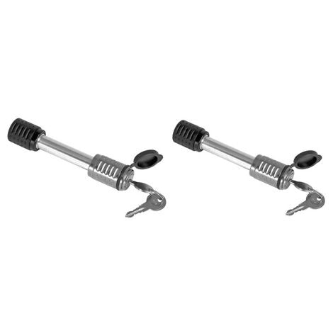 Load image into Gallery viewer, Keyed Alike Barbell Style 5/8 Inch Hitch Pin Lock - 2 Pack