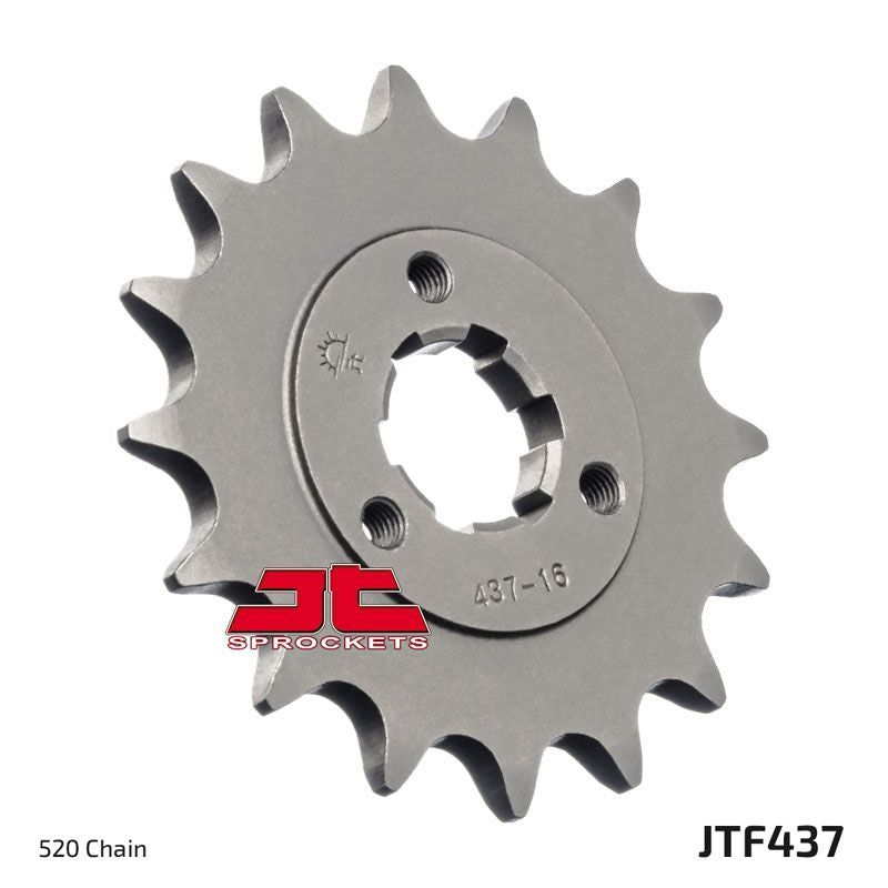 Load image into Gallery viewer, JT Sprockets Front Steel Countershaft Sprocket 14 Tooth 14T 520 Chain JTF437.14