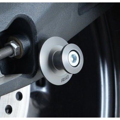 Load image into Gallery viewer, R&G Racing Black M10 Elevation Paddock Stand Pins For 2024 Husqvarna VITPILEN 401