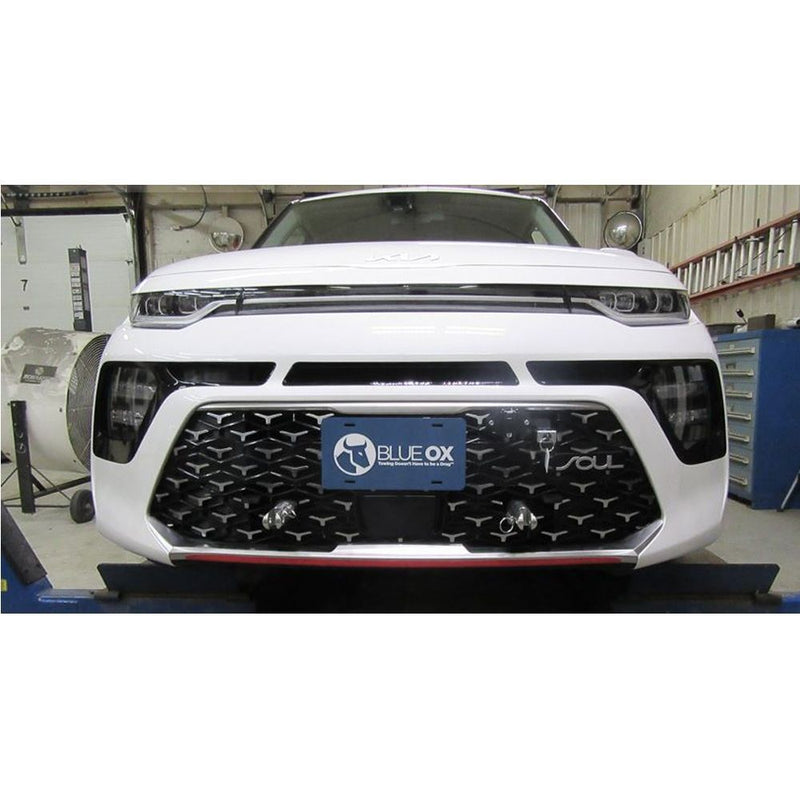 Load image into Gallery viewer, Blue Ox Baseplate BX2729 fits 2020-2022 Kia Soul with 7 Speed Dual-Clutch Transmission (DCT) (No Fog Lights)