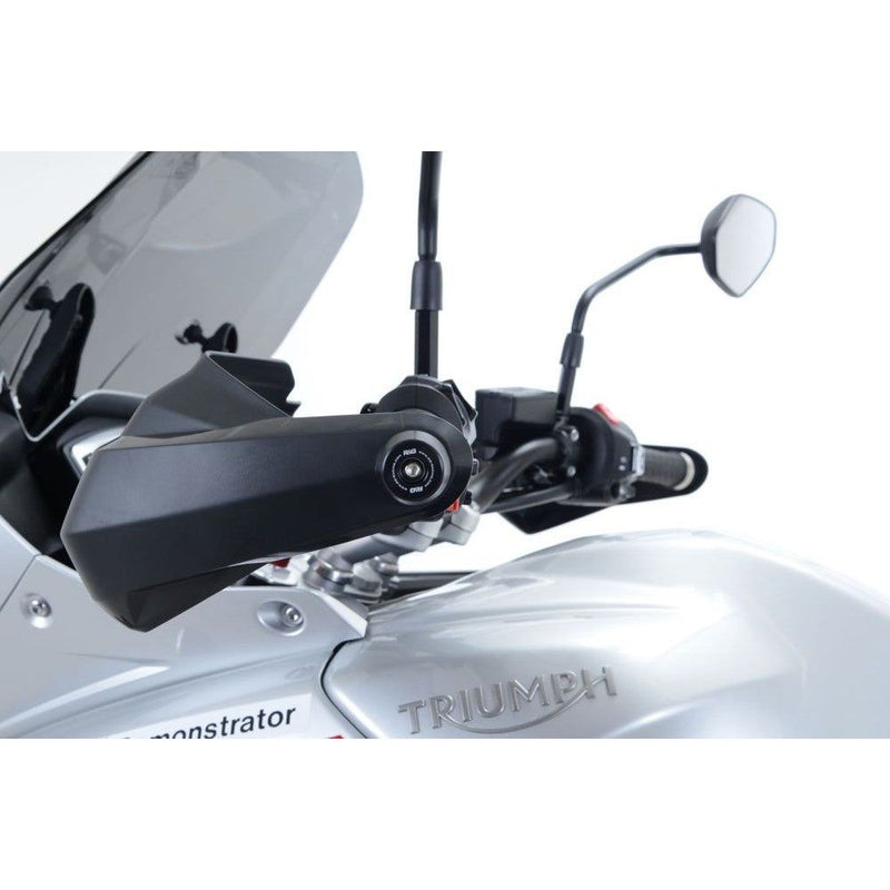 Load image into Gallery viewer, R&G Racing Black Bar End Sliders For 2016-2018 Triumph Tiger 1050 Sport BE0103BK