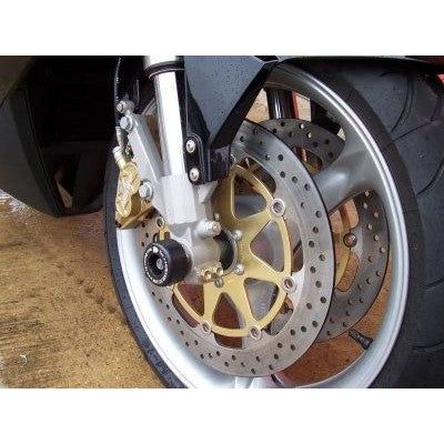Load image into Gallery viewer, R&G Racing Black Fork Protectors For 2005 MZ 1000S Faired