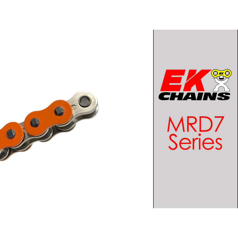 Load image into Gallery viewer, EK 520-MRD7 MX Drive Chain - 120 Links (Specify Color) Clip Master Link