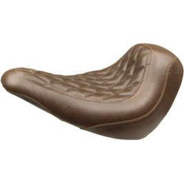 Load image into Gallery viewer, Mustang Wide Tripper Solo Seat Diamond Stitch Brown 83041