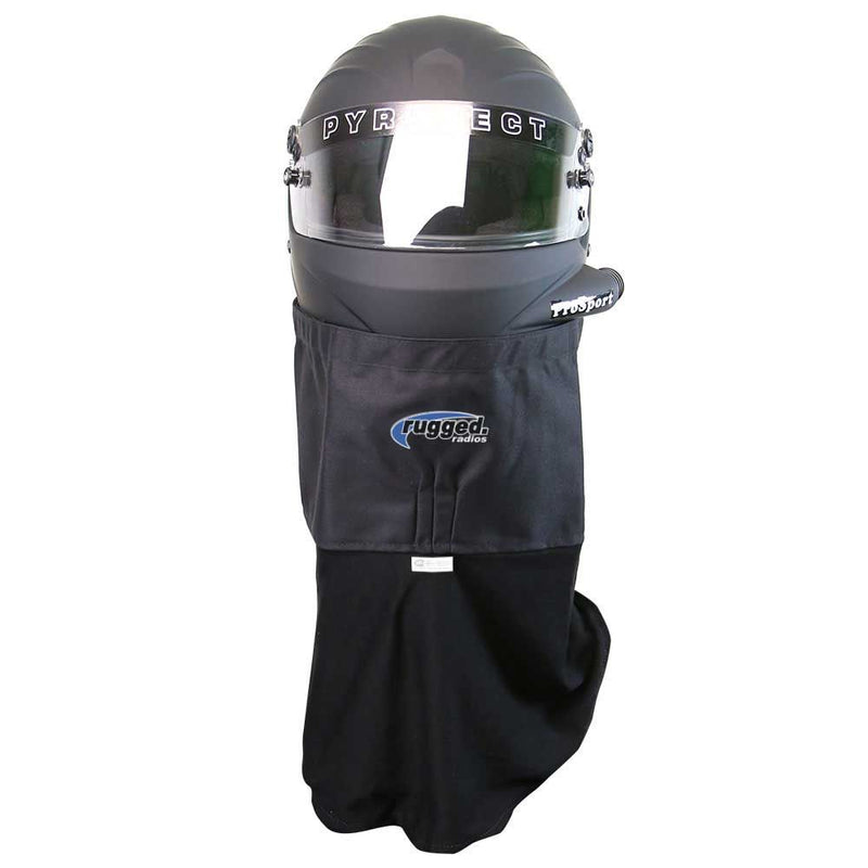 Load image into Gallery viewer, Rugged Radios Rugged Radios Velcro RACE Helmet Dust Skirt RUGGED-SKIRT-BLK