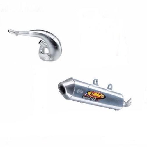 Load image into Gallery viewer, FULL FMF FATTY PIPE + TURBINECORE 2 SPARK ARRESTED SILENCER EXHAUST 02-13 KX85