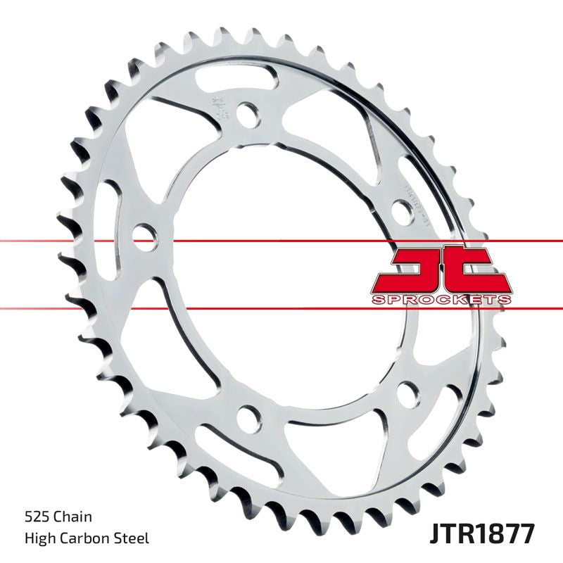 Load image into Gallery viewer, JT Sprockets Rear Steel Sprocket 41 Tooth 41T 525 Chain JTR1877.41