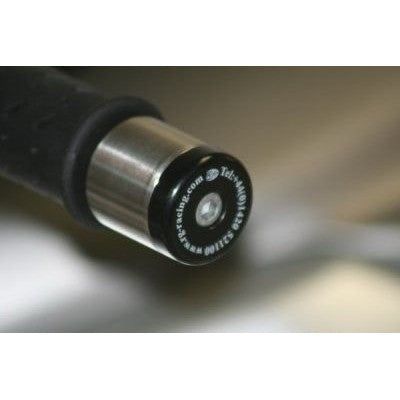 Load image into Gallery viewer, R&G Racing Black Bar End Sliders For 2008-2016 Aprilia Shiver 750