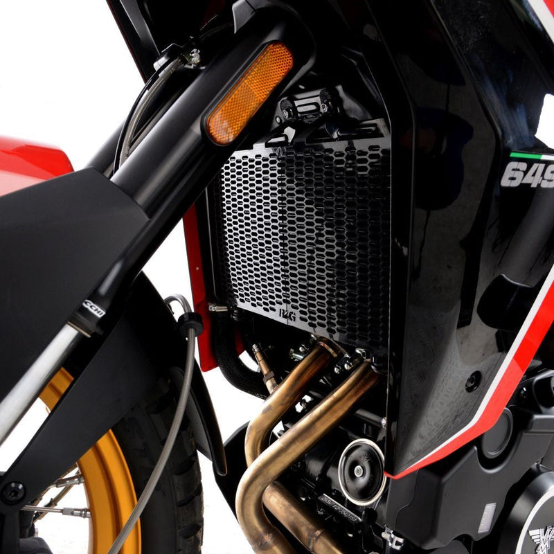 Load image into Gallery viewer, R&G Racing Matt Black PRO Radiator Guard For 2023-2024 Moto Morini X-Cape 649