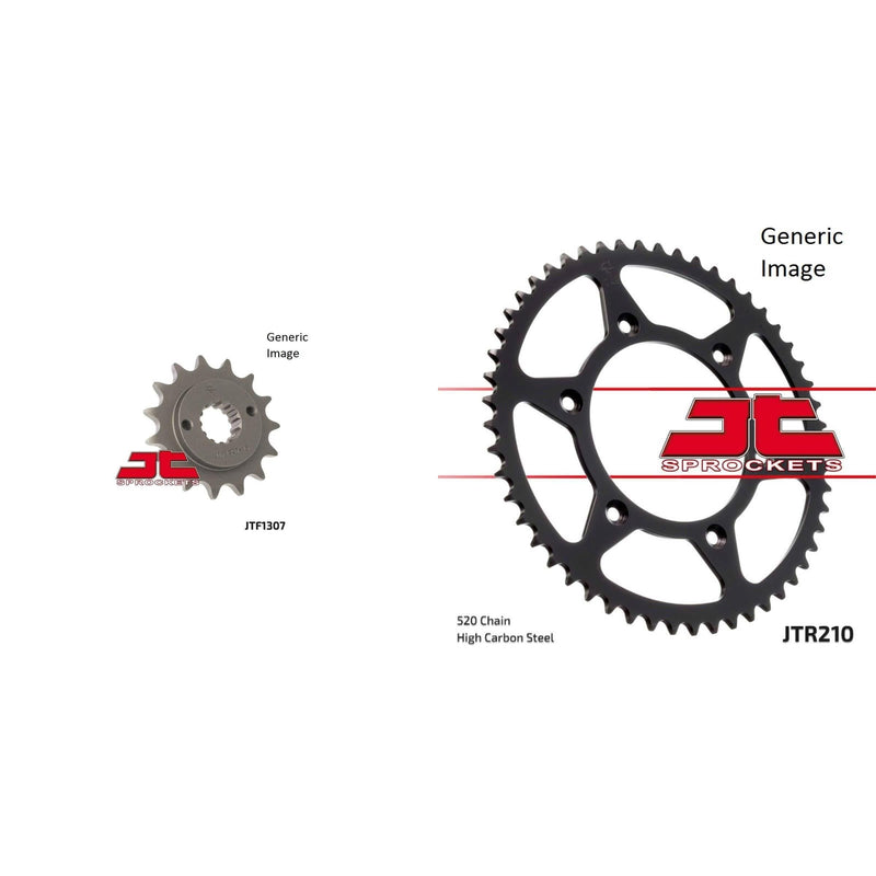 Load image into Gallery viewer, Front and Rear Steel Sprocket Kit for OffRoad HONDA XR650R 2000-2007