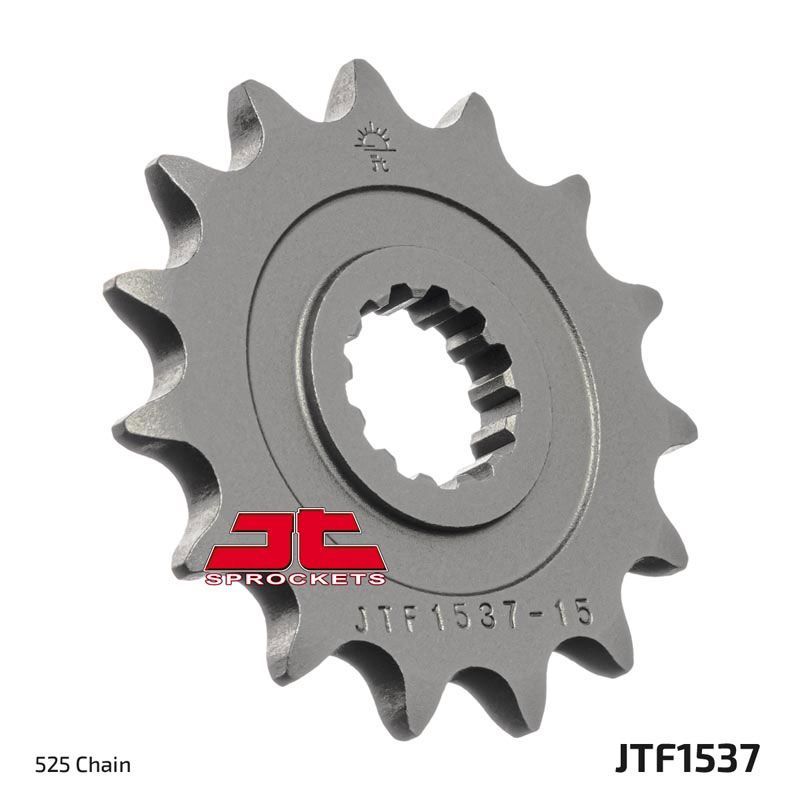 Load image into Gallery viewer, JT Sprockets Front Steel Countershaft Sprocket 15 Tooth 15T 525 Chain